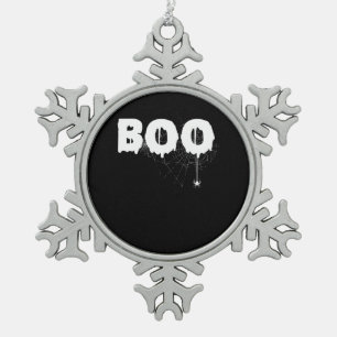 Ornement Flocon De Neige Cadeau Spider Halloween Funny Effrayant Petit Ar