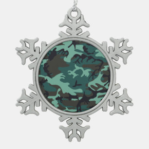 Ornement Flocon De Neige Camouflage militaire