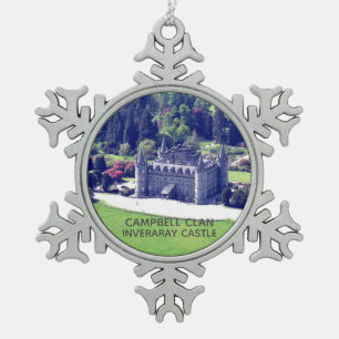 Ornement Flocon De Neige Campbell Clan's Inveraray Castle Scotland