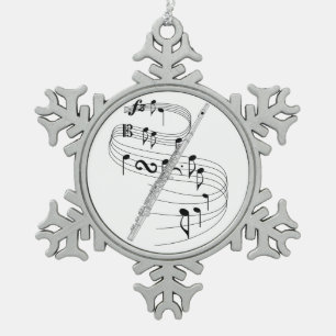 Ornement Flocon De Neige Cannelure