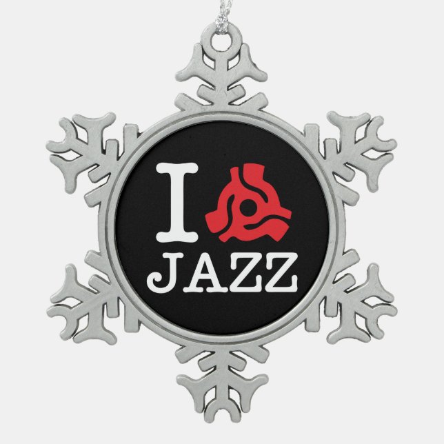 Ornement Flocon De Neige Carte I 45 Jazz (Devant)