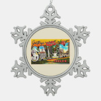 Carte postale Salem Oregon OU Vintage