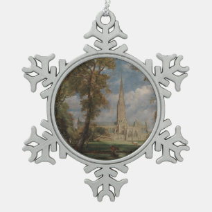 Ornement Flocon De Neige Cathédrale de John Constable Salisbury du Bish