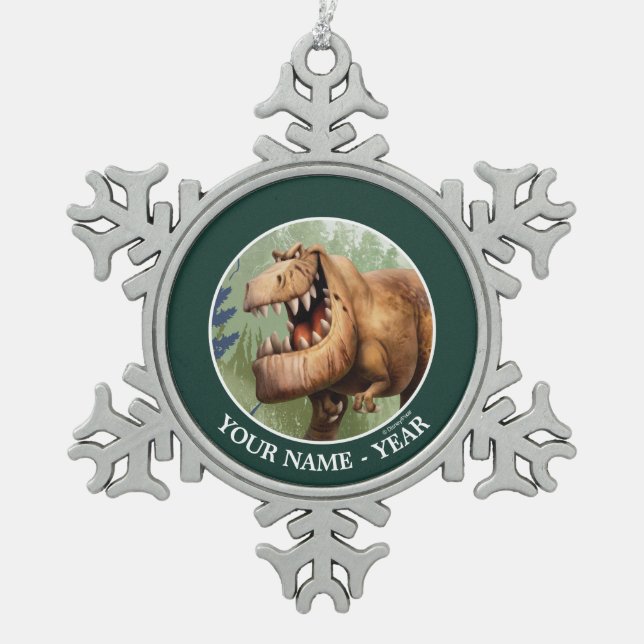 Ornement Flocon De Neige Chargement des boutons (Devant)