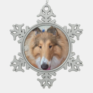Ornement Flocon De Neige Charlie le chien