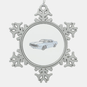Ornement Flocon De Neige Chevy Camaro 1969