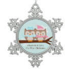 Chouette d'hiver Couple