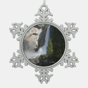 Ornement Flocon De Neige Chute inférieure de Yosemite au sentier de Lower Y