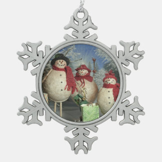 Ornement Flocon De Neige Clients heureux