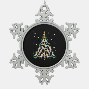 Ornement Flocon De Neige Cockatiel Christmas Tree Drôle Cockatiel Bird Chri