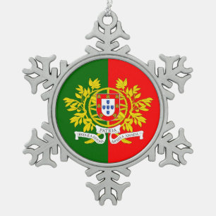 Ornement Flocon De Neige conceptions portugaises 