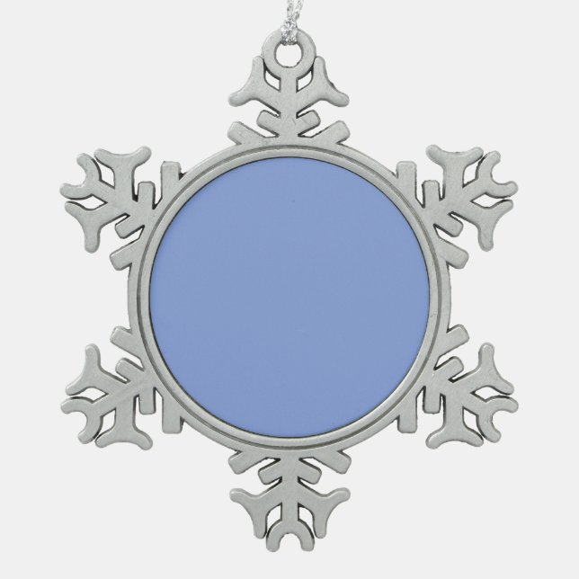 Ornement Flocon De Neige Créez votre propre conception personnalisée (Devant)