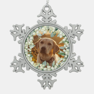 Ornement Flocon De Neige Crème Snowberry - photo de la couronne