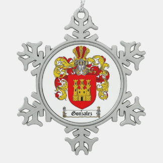 Ornement Flocon De Neige Crest de Gonzalez