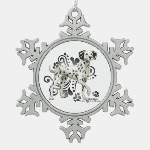 Ornement Flocon De Neige Dalmatien