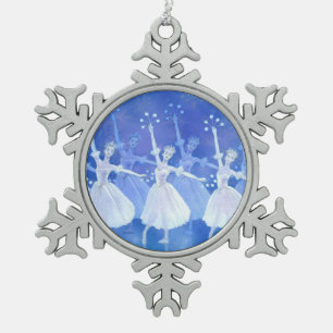 Ornement Flocon De Neige Danse de l'ornement de flocons de neige
