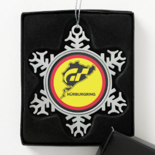 Ornement Flocon De Neige Drapeau allemand Gran Turismo GT Allemagne
