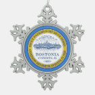 Drapeau de Boston, le Massachusetts