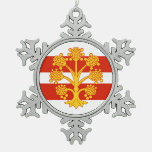 Ornement Flocon De Neige Drapeau du Westmorland 