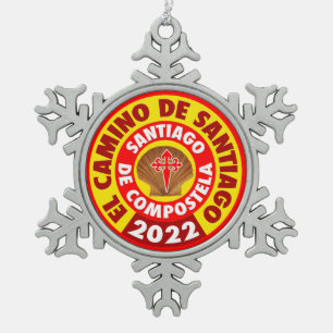 Ornement Flocon De Neige El Camino de Santiago 2022