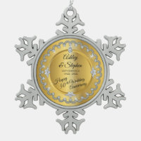 Elegant Gold Diamonds 50th Wedding Anniversary