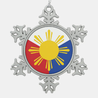 Ornement Flocon De Neige Éléments du pavillon des Philippines