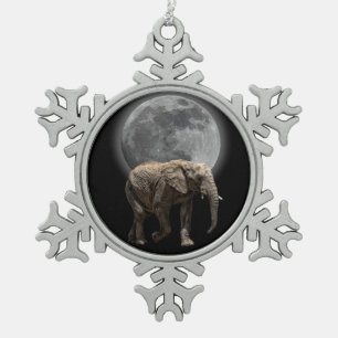 ORNEMENT FLOCON DE NEIGE ÉLÉPHANT DE MOONGLOW