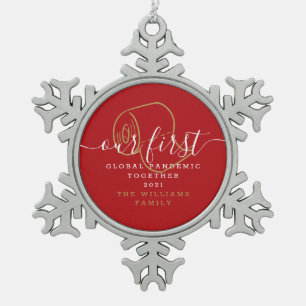 Ornement Flocon De Neige Fantastique première journée mondiale de Noël