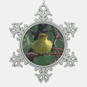Ornement Flocon De Neige Fauvette