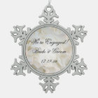 Fiançailles de fleurs d'oeillet blanc