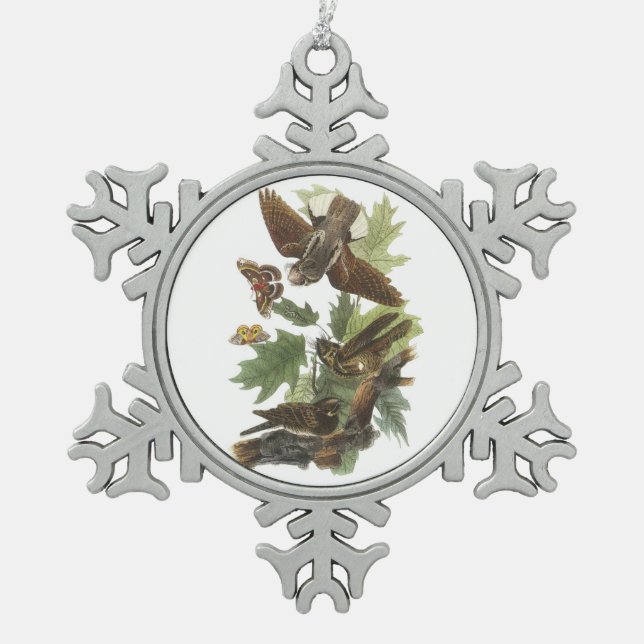 Ornement Flocon De Neige Fouet-pauvre- par Audubon (Devant)