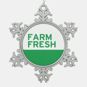 Ornement Flocon De Neige Fraîcheur