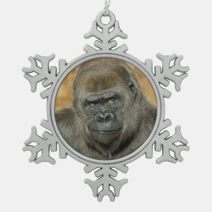 Ornement Flocon De Neige Gorilla