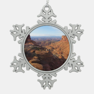 Ornement Flocon De Neige Grand View Point dans le parc national de Canyonla