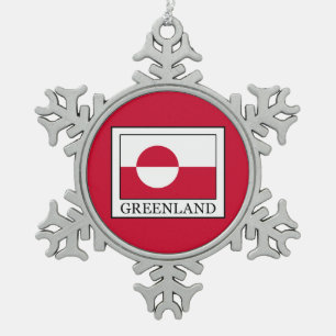 Ornement Flocon De Neige Groenland