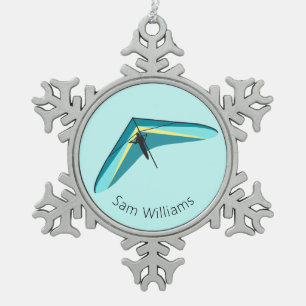 Ornement Flocon De Neige Hang Gliding