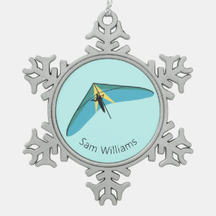 Ornement Flocon De Neige Hang Gliff