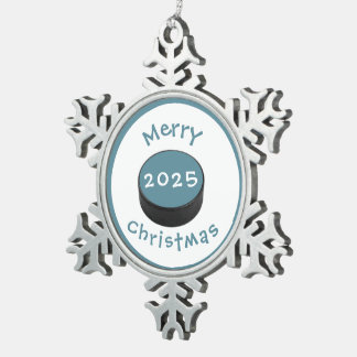 Ornement Flocon De Neige  #hockey Christmas tree decoration  