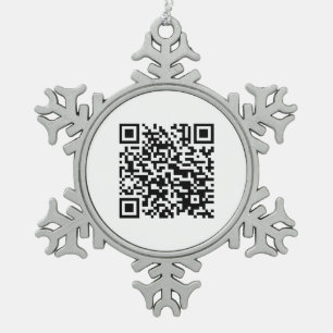 Ornement Flocon De Neige I Love Laos (Khoy Huk Lao) Drapeau QR Code   Geek