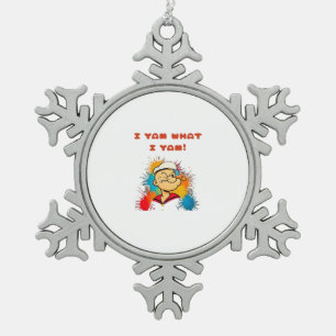 Ornement Flocon De Neige I Yam What I Yam Classic Sloth Trendy