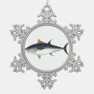 Ornement Flocon De Neige Illustration thon rouge