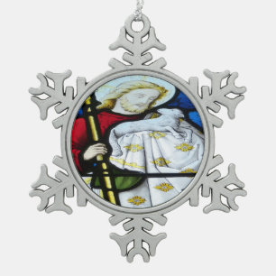 Ornement Flocon De Neige Jésus-Christ fils de Dieu aie pitié