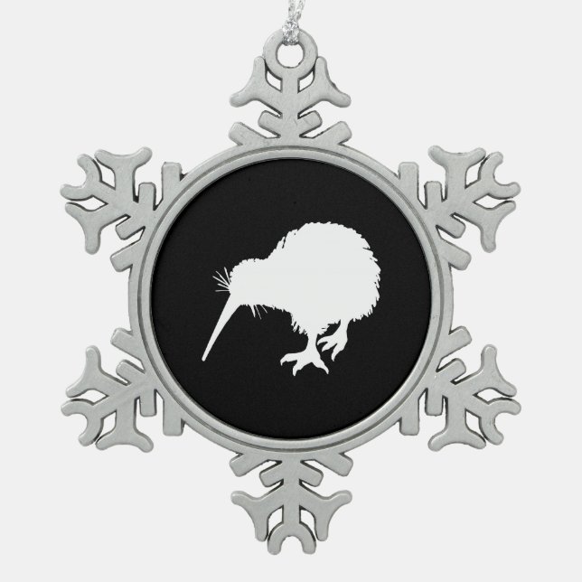 Ornement Flocon De Neige Kiwi Bird (Devant)