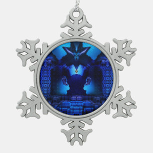 Ornement Flocon De Neige La Chambre Des Talidos Ornament De Flamme De Neige