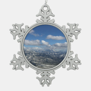 Ornement Flocon De Neige La neige de Californie