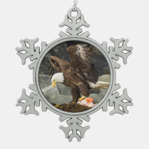 Ornement Flocon De Neige L'aigle chauve ultime