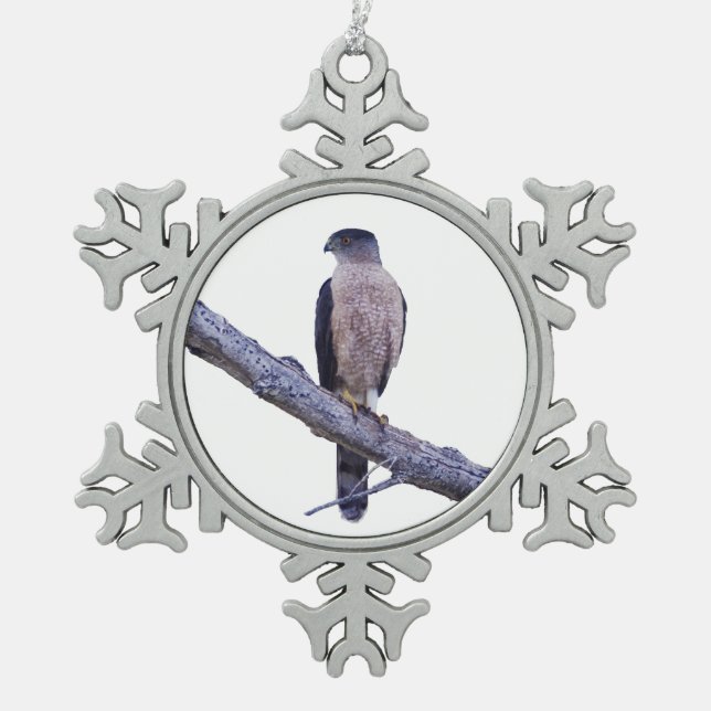 Ornement Flocon De Neige Le faucon du tonnelier (Devant)