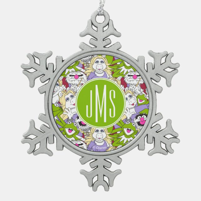 Ornement Flocon De Neige Les Muppets| Motif surdimensionné (Devant)