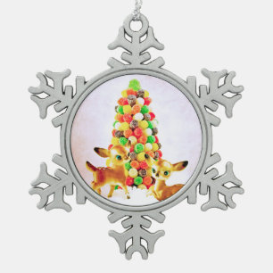 Ornement Flocon De Neige Les pains vintages par Gumdrop Christmas Tree