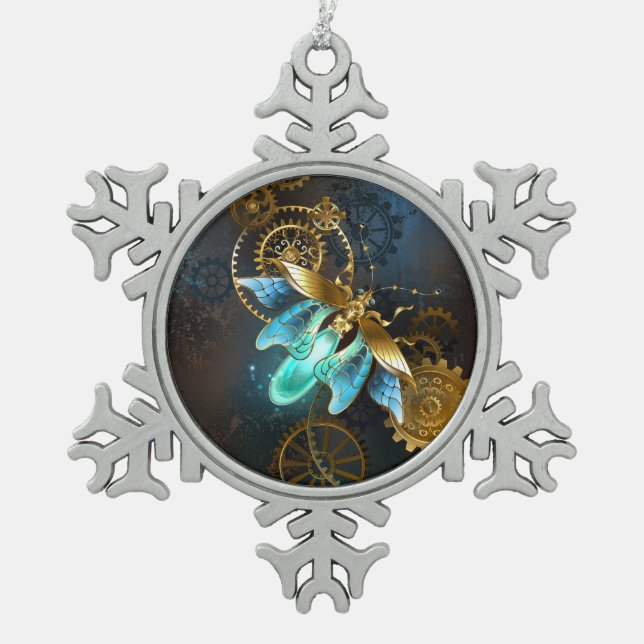 Ornement Flocon De Neige Luciole de vapeur (Devant)